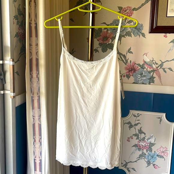 Jockey Intimates & Sleepwear Jockey Camisole Xl Off White Extra Large Lace Microfiber